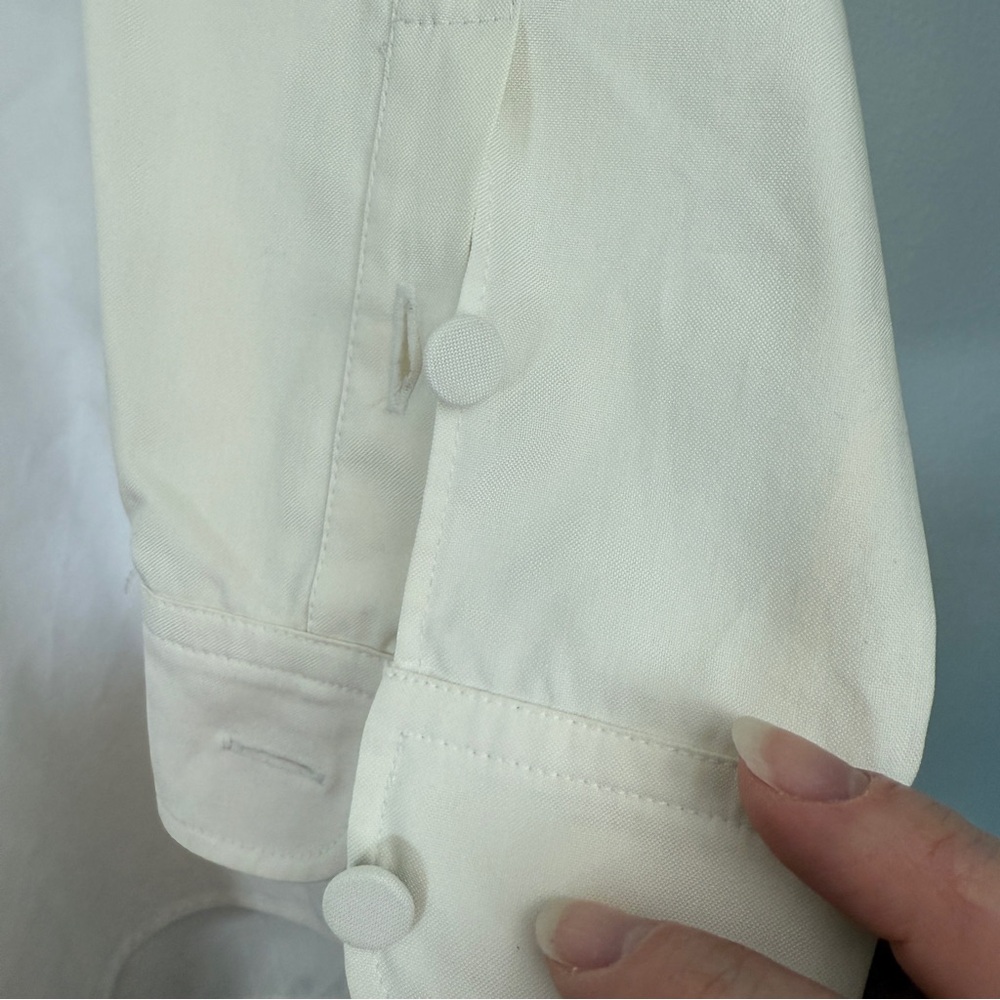 Gucci Women's White Button Down Shirt - Picture 8 of 16